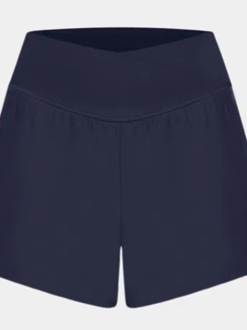 NWOT HALARA Breezeful High Wasted Crossover Pocket 2 In 1 Quick Dry Shorts 4"